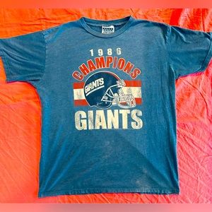 Vintage New York Giants Shirt 1986 Super Bowl 80s NFL T-Shirt